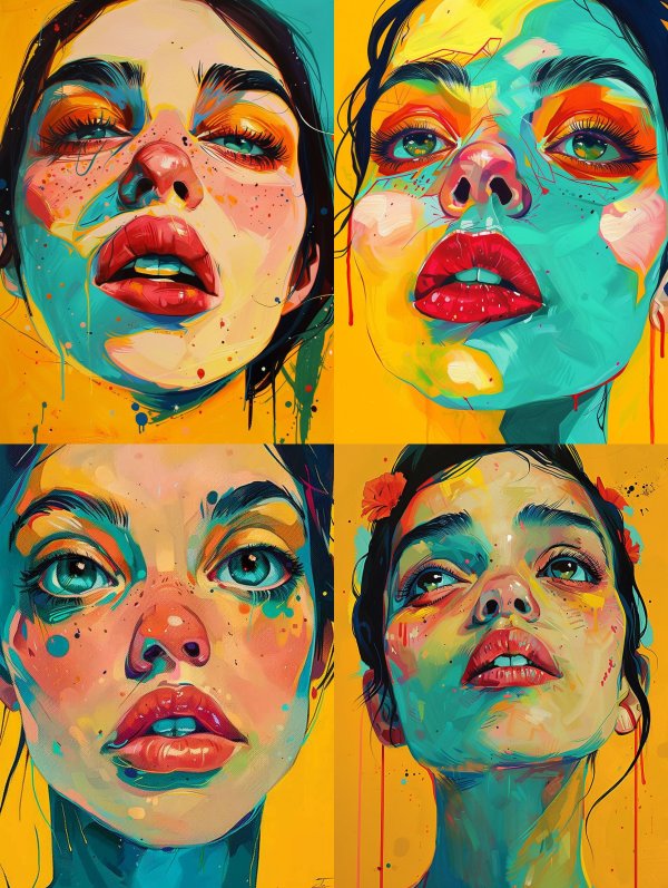 Chromatic Soul Portrait