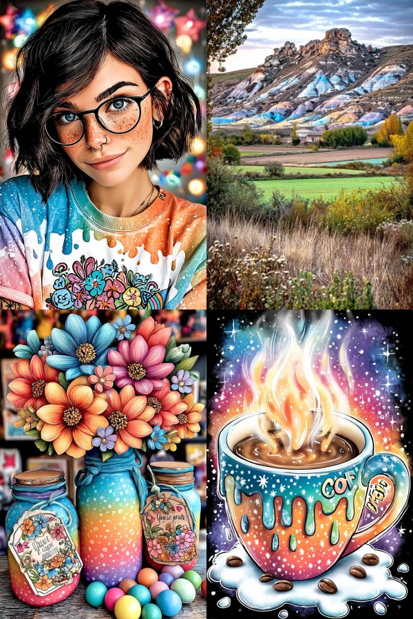 Vibrant Urban Whimsy