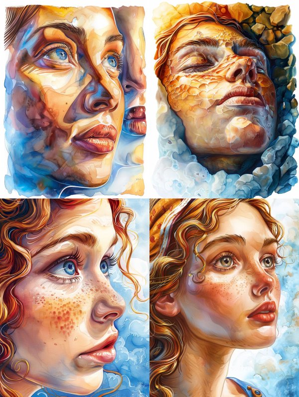 Ethereal Dreamy Portraiture Study