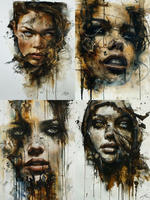 Gilded Fragments of a Soul