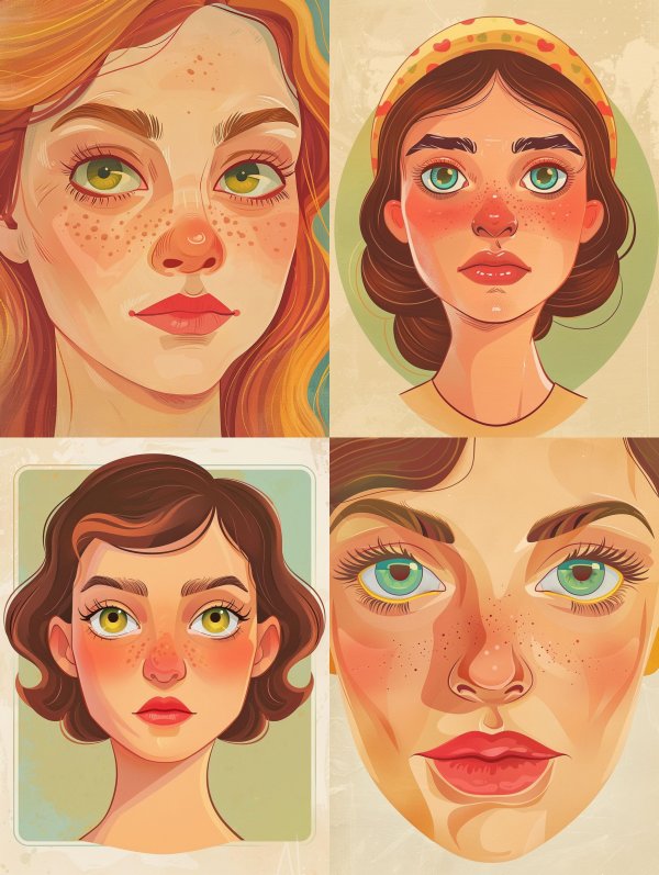 Soft Pastel Portraiture Study