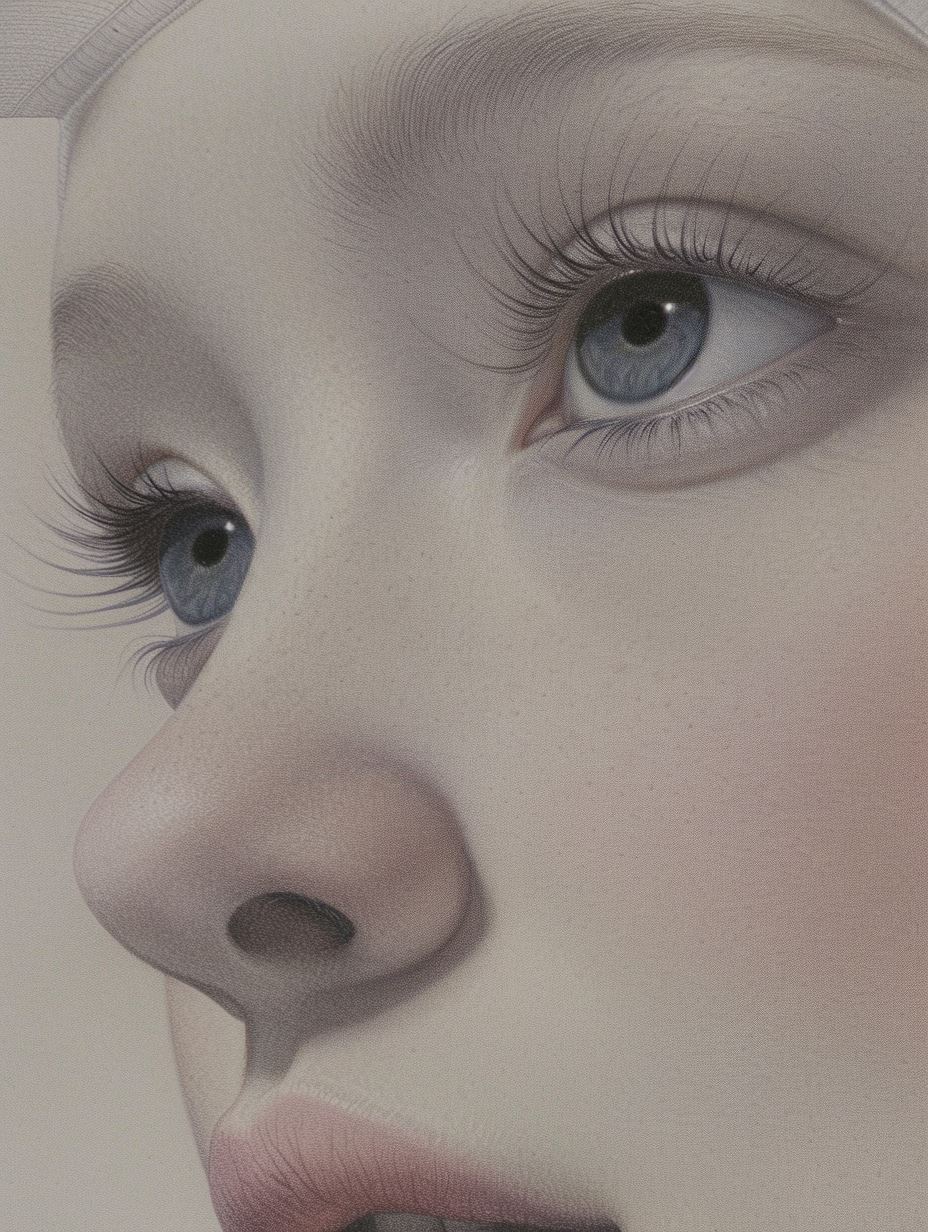 Hyper-Realistic Ethereal Portrait Study