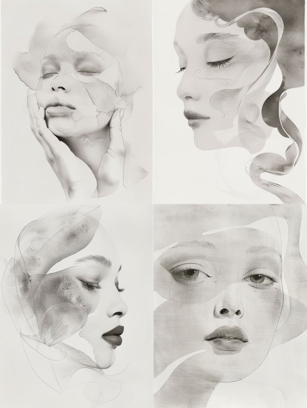 Ethereal Graphite Whispers