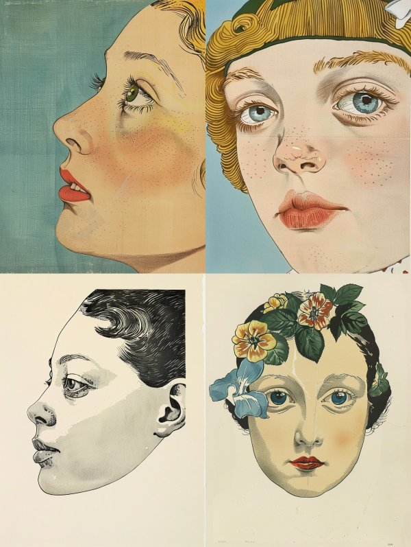 Vintage Pop Art Muse