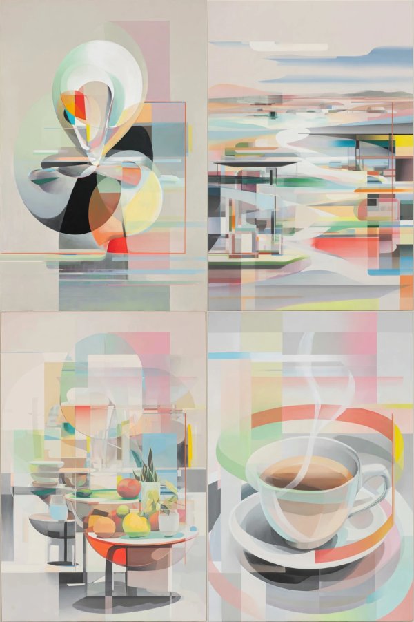 Ethereal Geometric Harmony