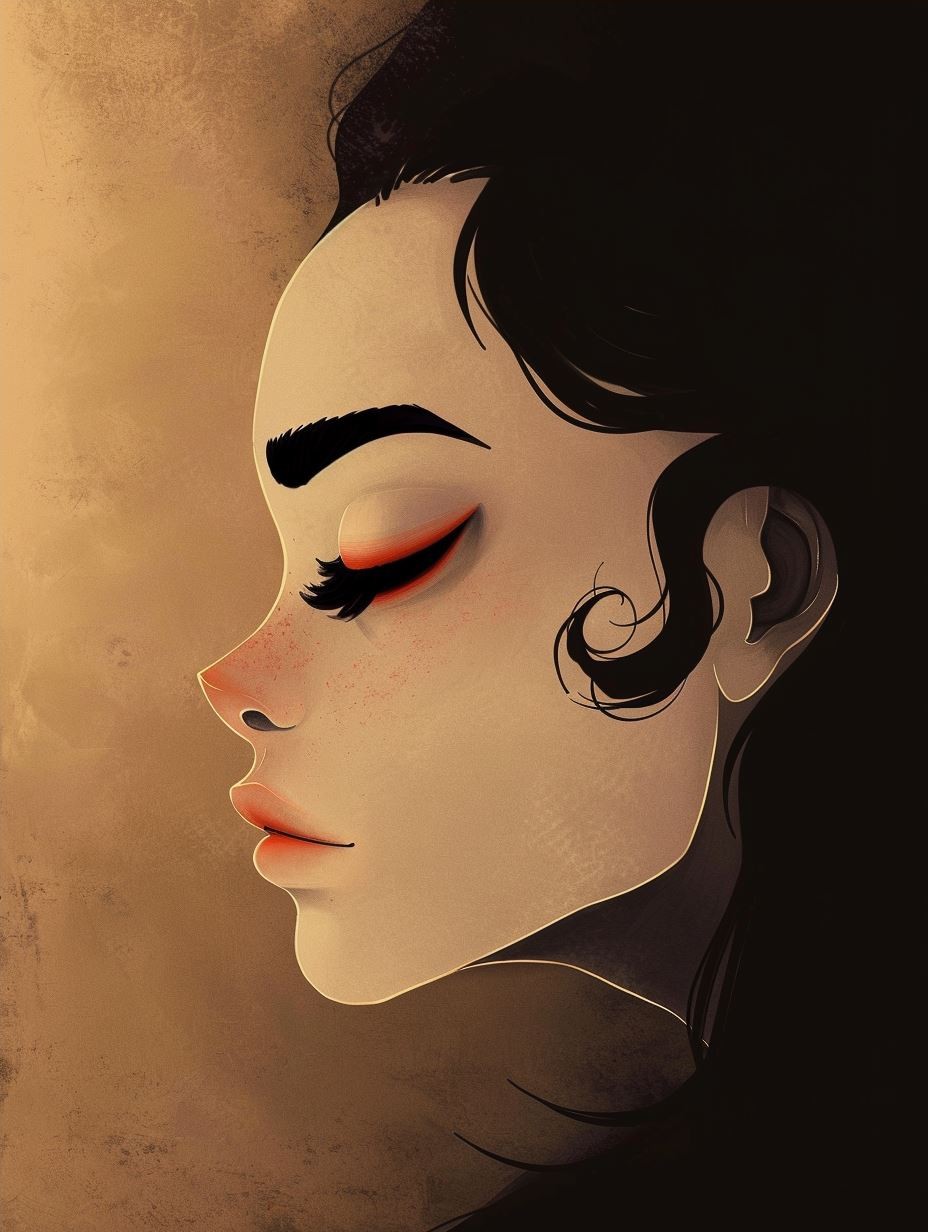 Velvet Gaze Portrait 2