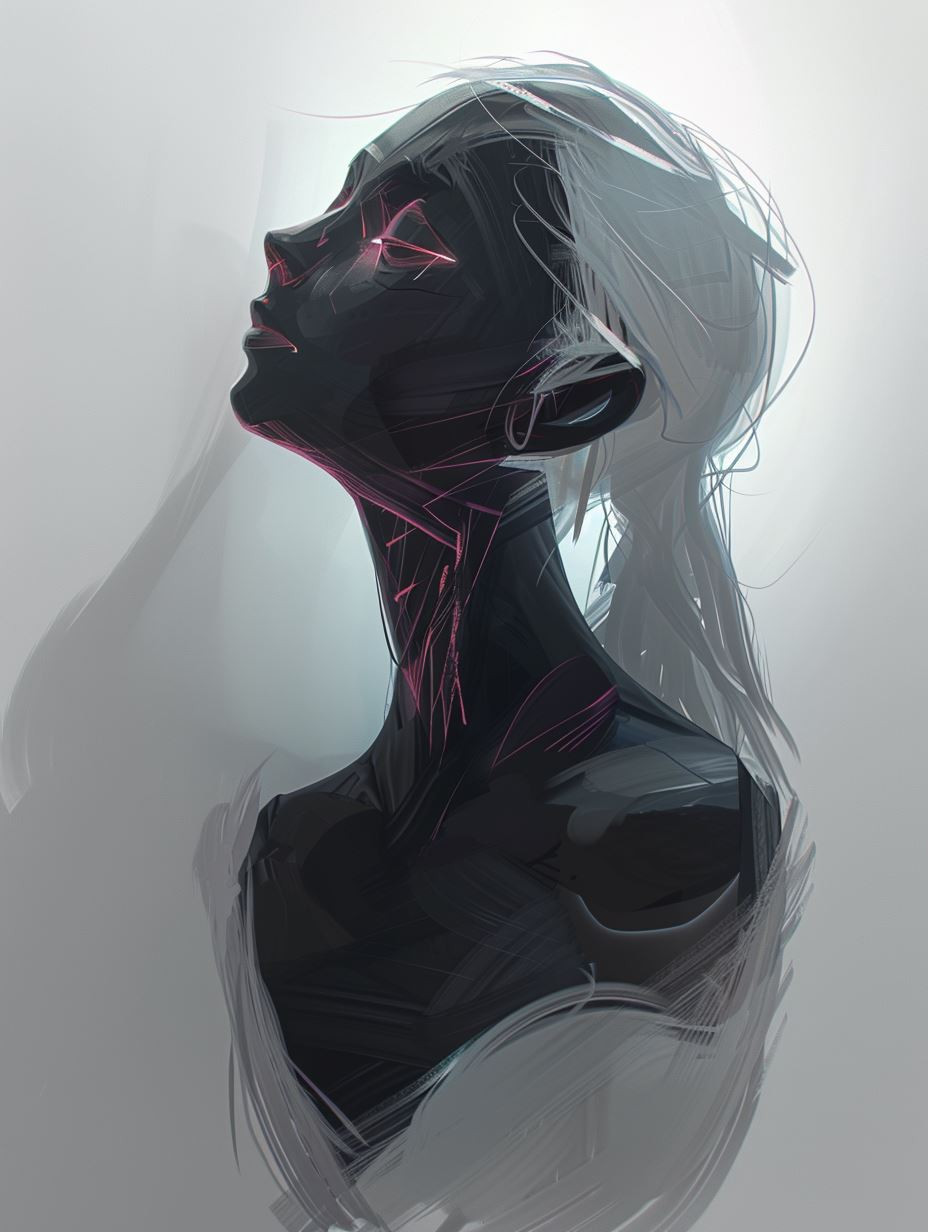 Neon Veins Cybernetic Soul