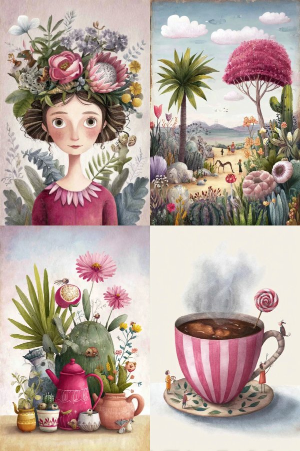 Botanical Dream Portrait