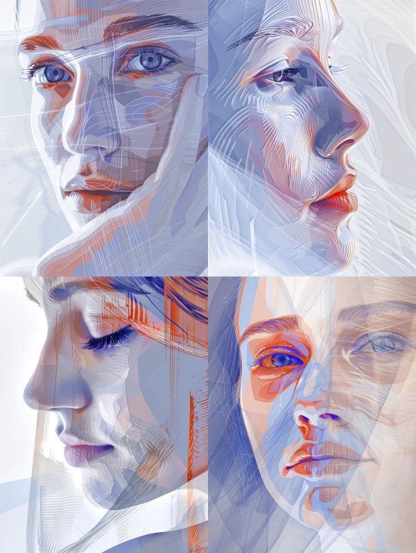 Prismatic Digital Veil