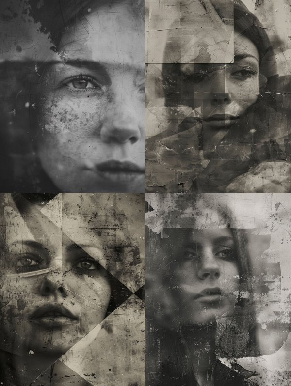 Fragmented Memories in Monochrome