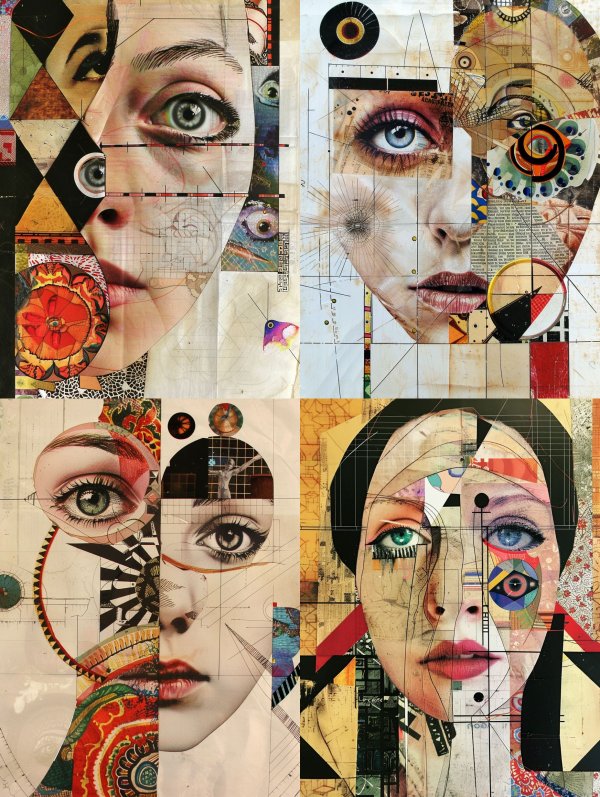 Fragmented Vision Collage