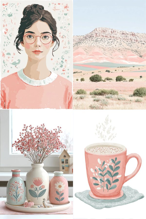 Pastel Dream Portrait