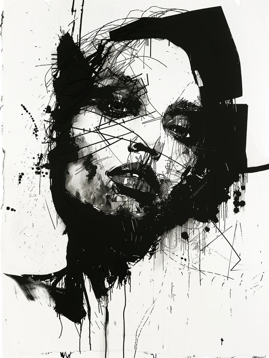 Fragmented Soul in Ink