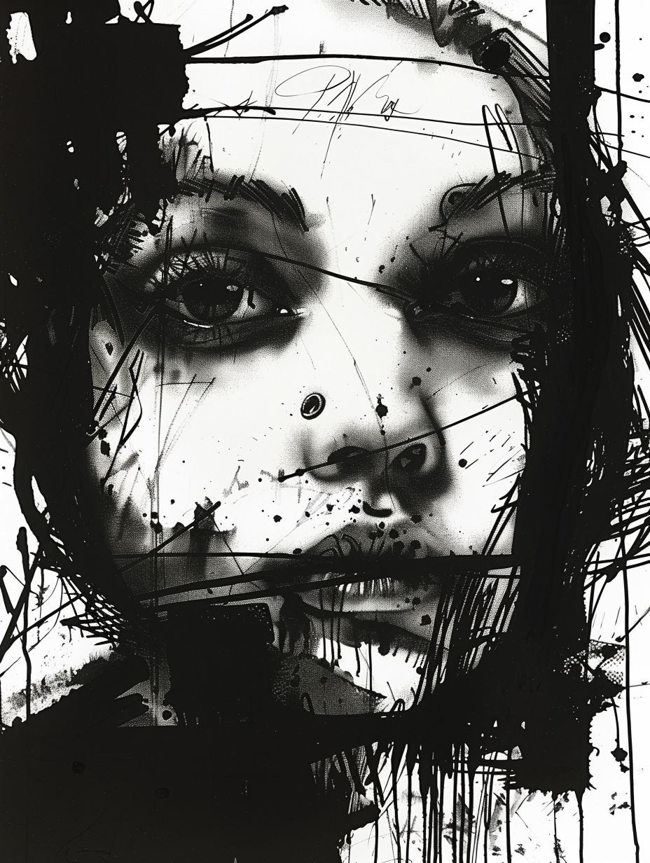 Fragmented Soul in Ink