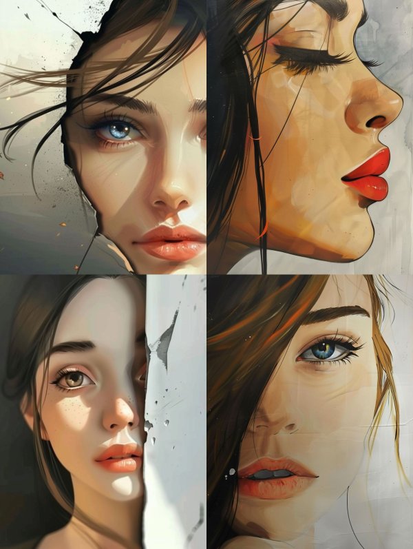 Fragmented Soul Gaze