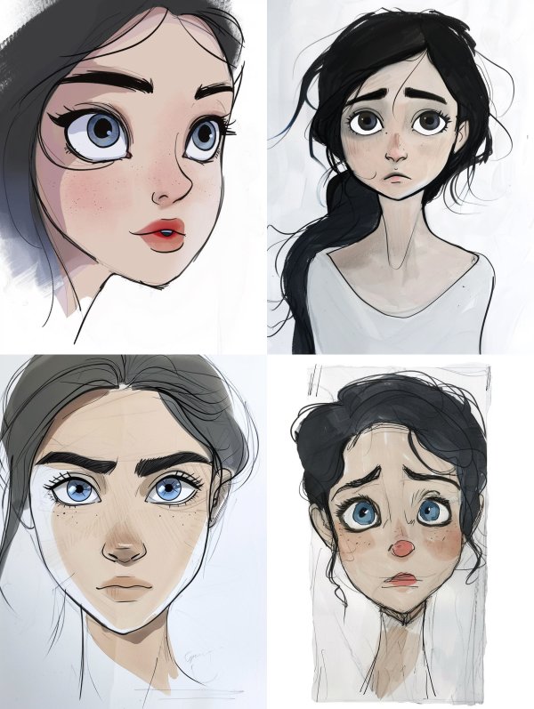Ethereal Sketch Muse