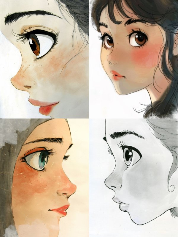Ethereal Anime Watercolor