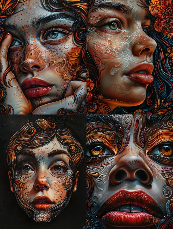 Floral Ethereal Portrait