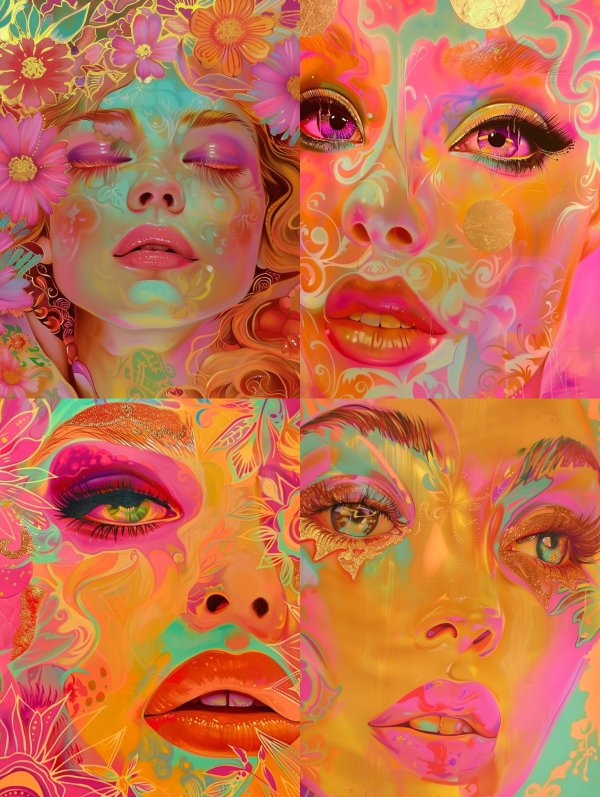 Floral Dream Ethereal Glow