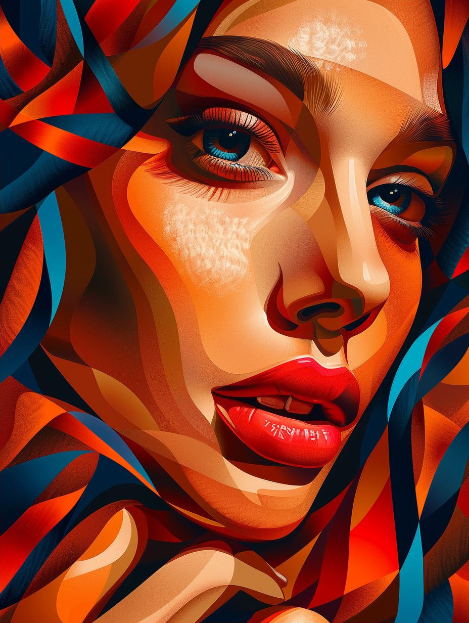 Autumnal Soul in Vibrant Layers