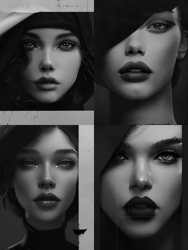 Noir Velvet Gaze