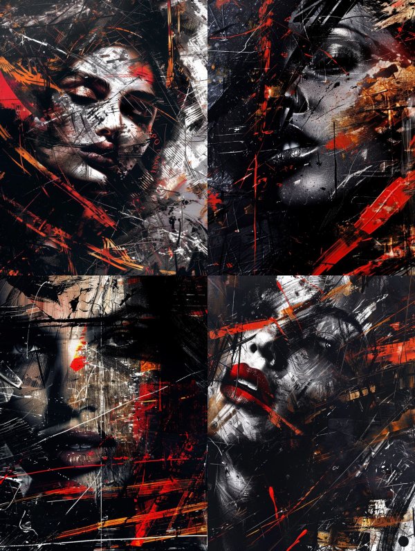 Fractured Soul Portrait