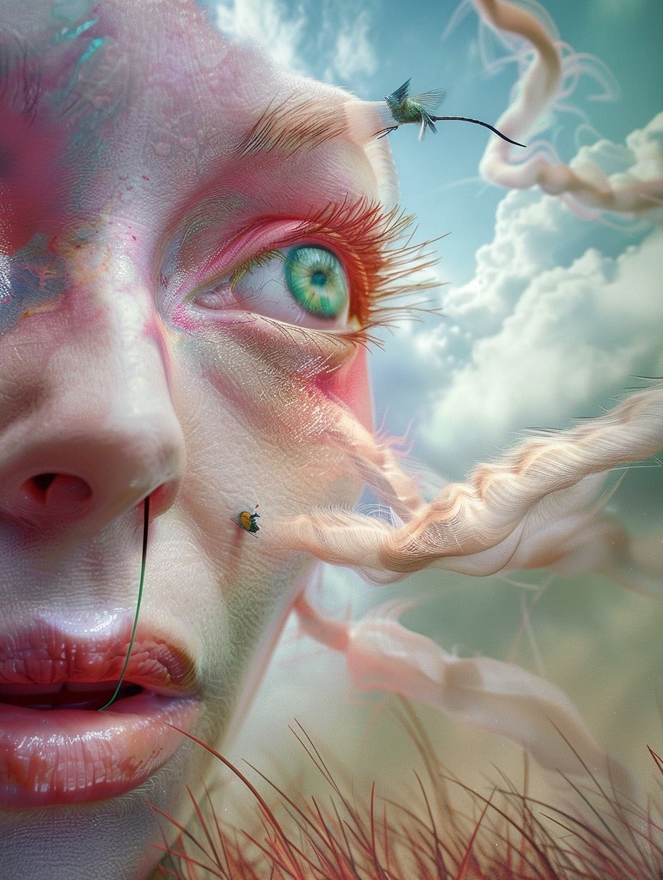 Celestial Dreamscape Portrait