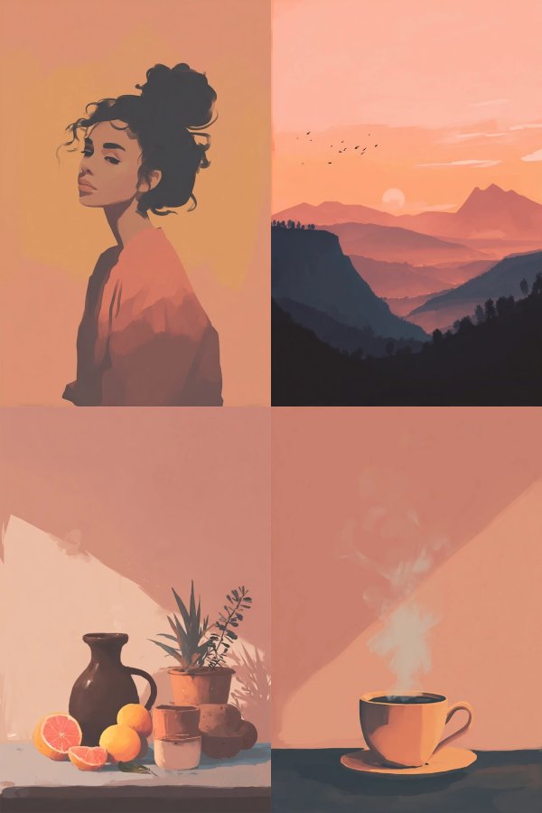 Sunset Silhouette Serenity