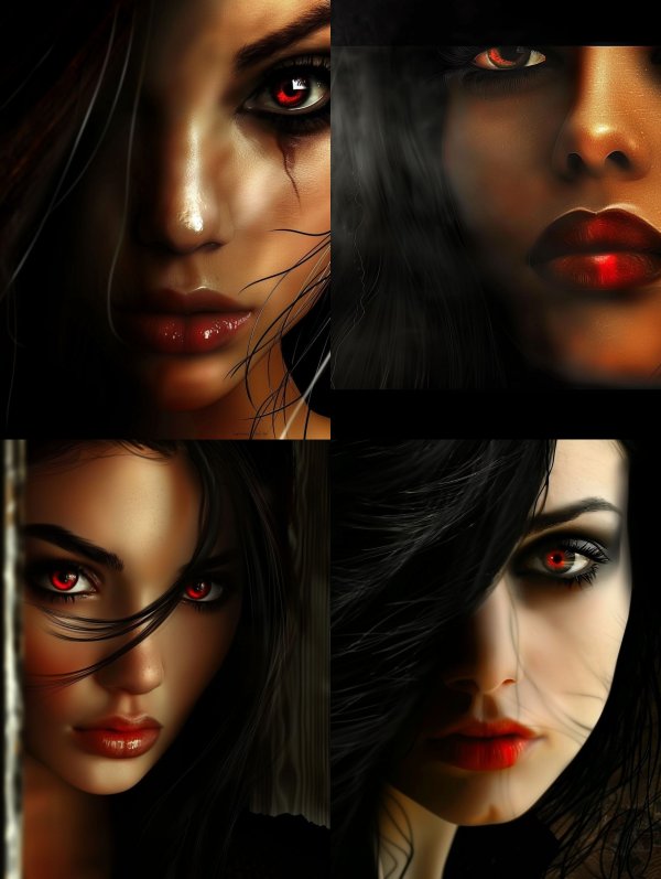 Crimson Gaze of Eternal Night