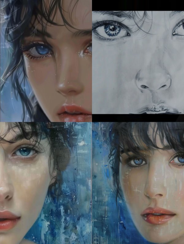 Azure Gaze Etherealism