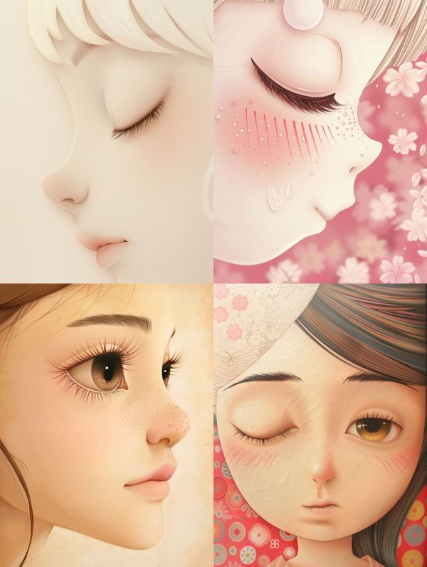 Ethereal Porcelain Dream