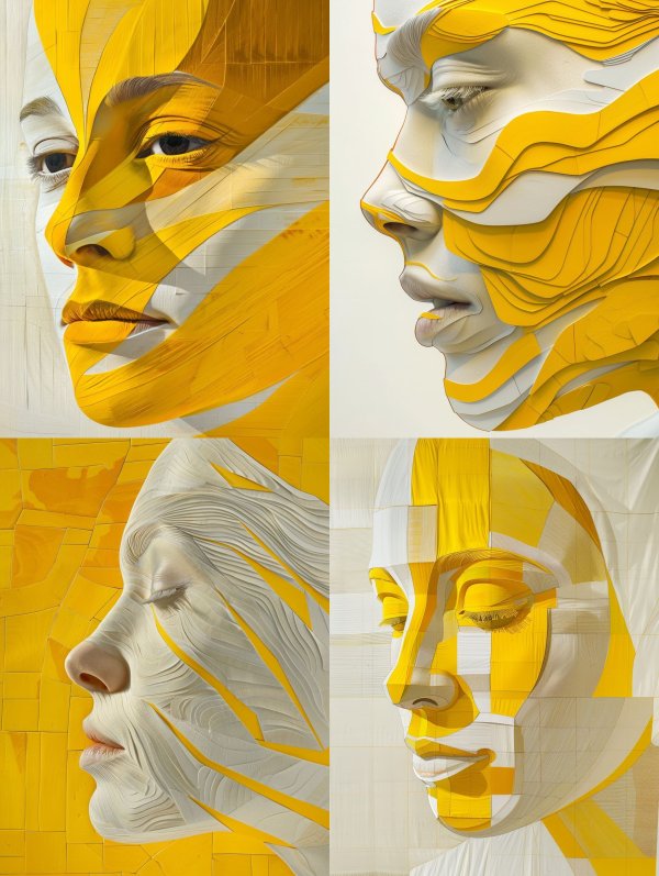 Golden Fragmented Vision