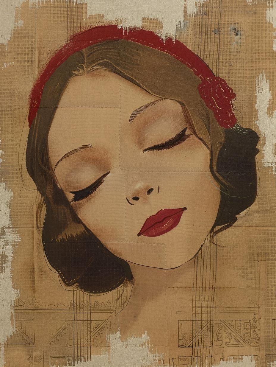 Vintage Velvet Muse
