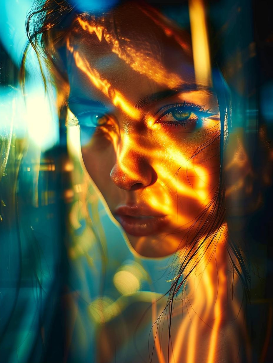 Ethereal Fire and Ice Gaze