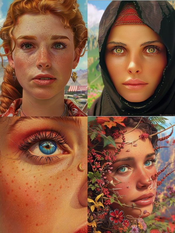 Ethereal Portraits of Natural Beauty