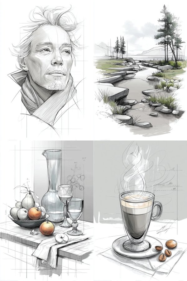 Architectural Pencil Study