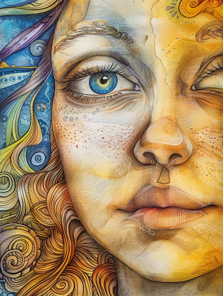 Ethereal Gaze of the Wanderer