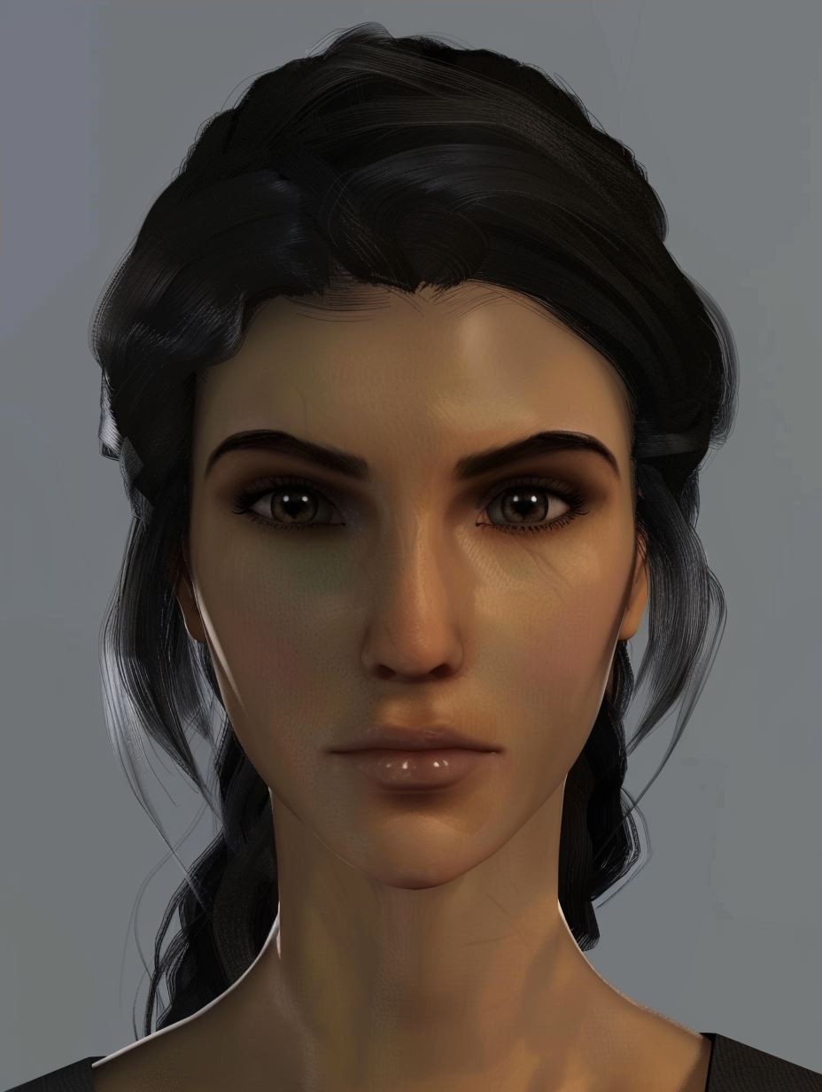 Mystic Gaze Portrait