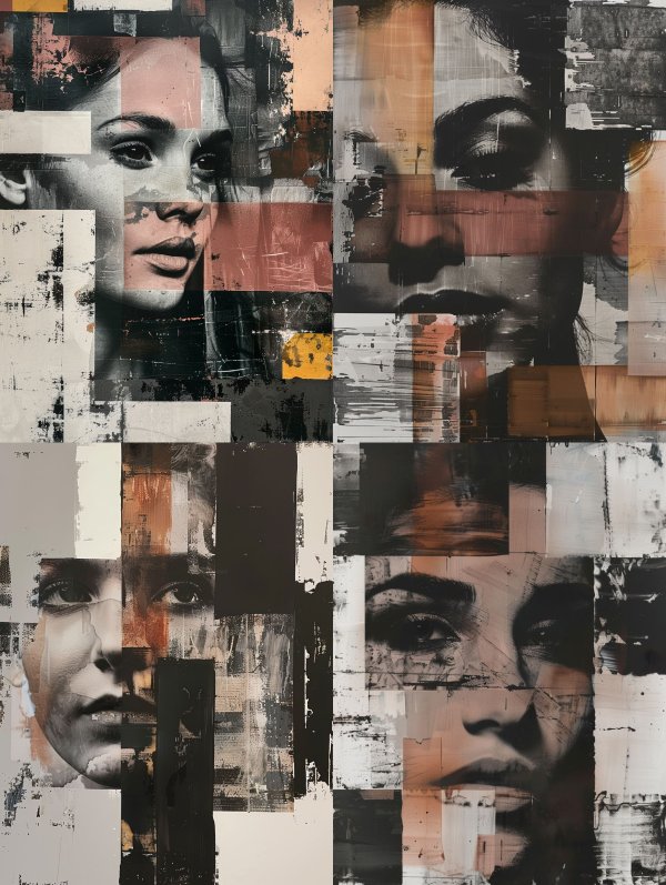 Fragmented Soul Portrait