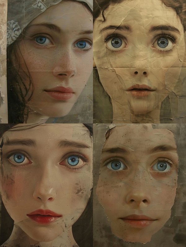 Weathered Ethereal Gaze