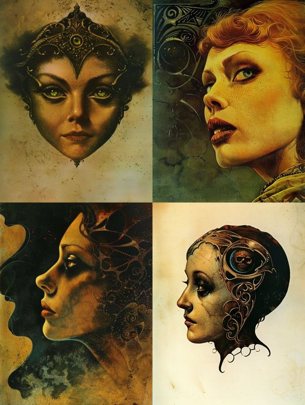 Golden Mystic Gaze