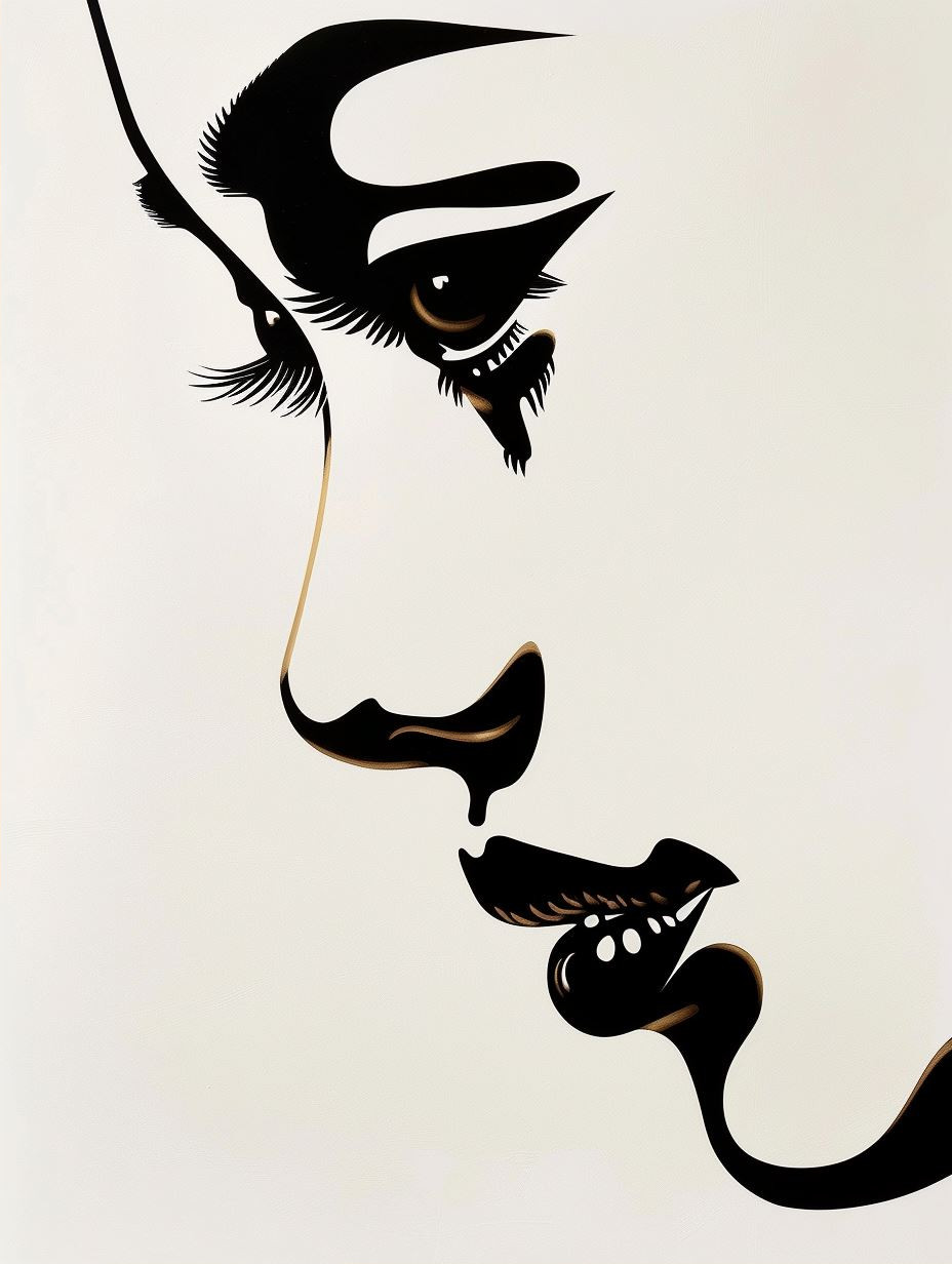 Gilded Noir Elegance