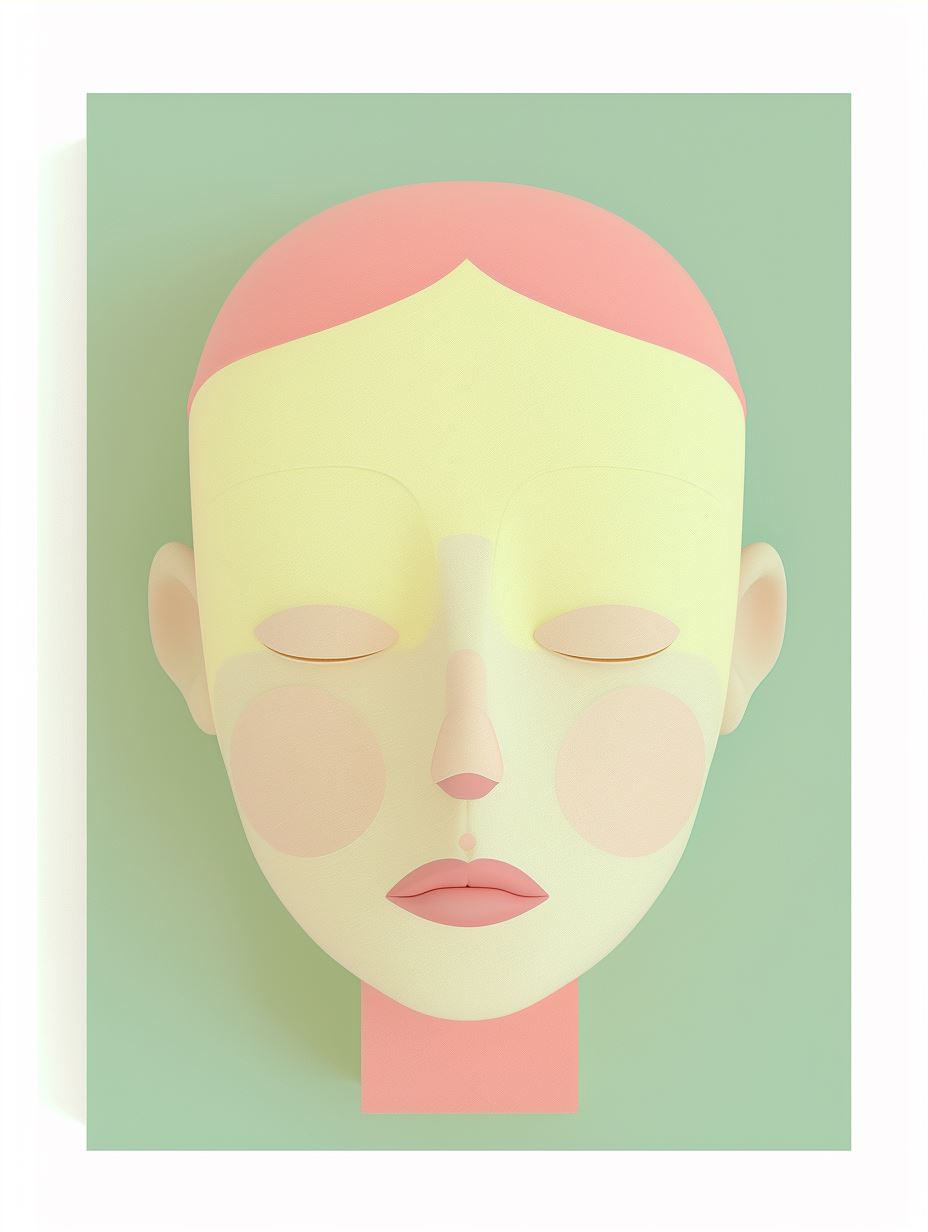 Pastel Dreams of Silent Thought