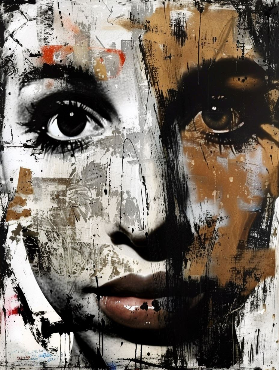Fragmented Soul Urban Portrait