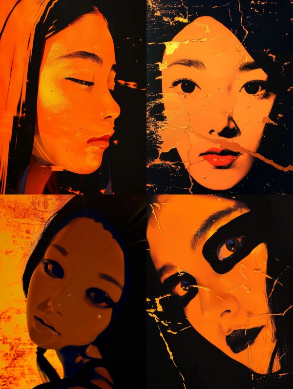 Amber Neon Dream