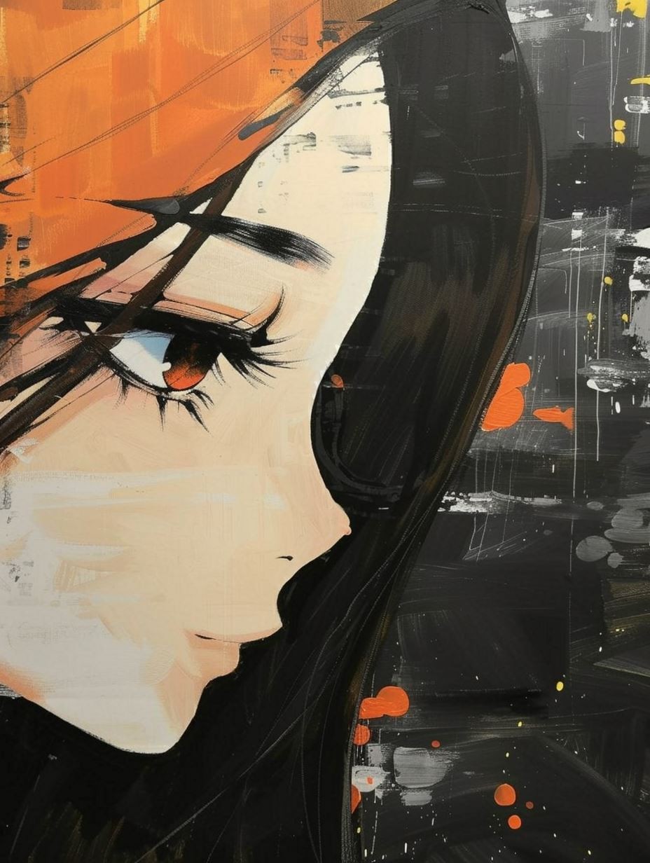 Amber Gaze Noir