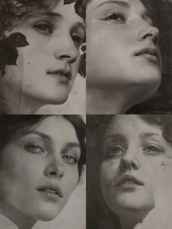 Vintage Ethereal Portrait