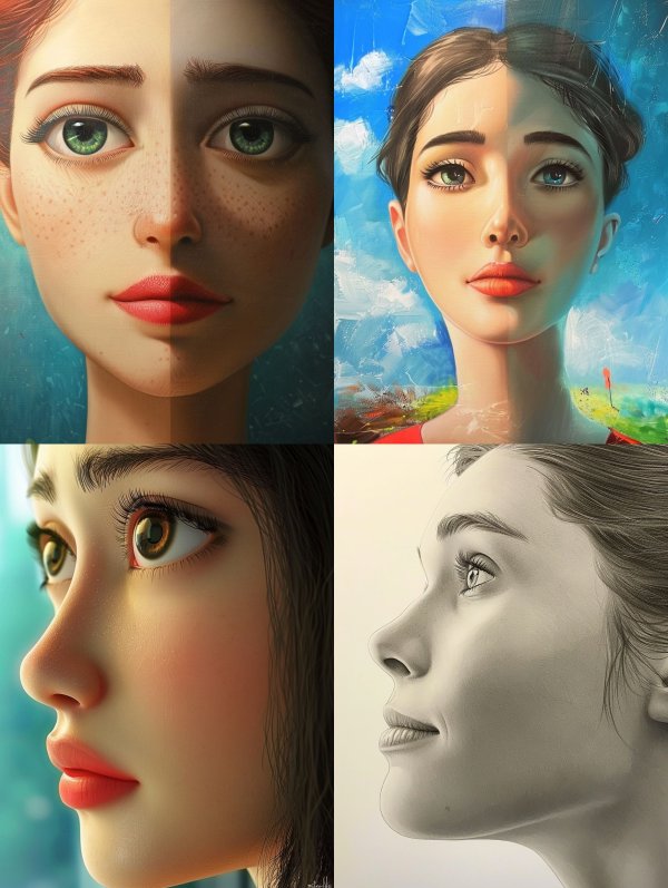 Dual Light Portrait Study