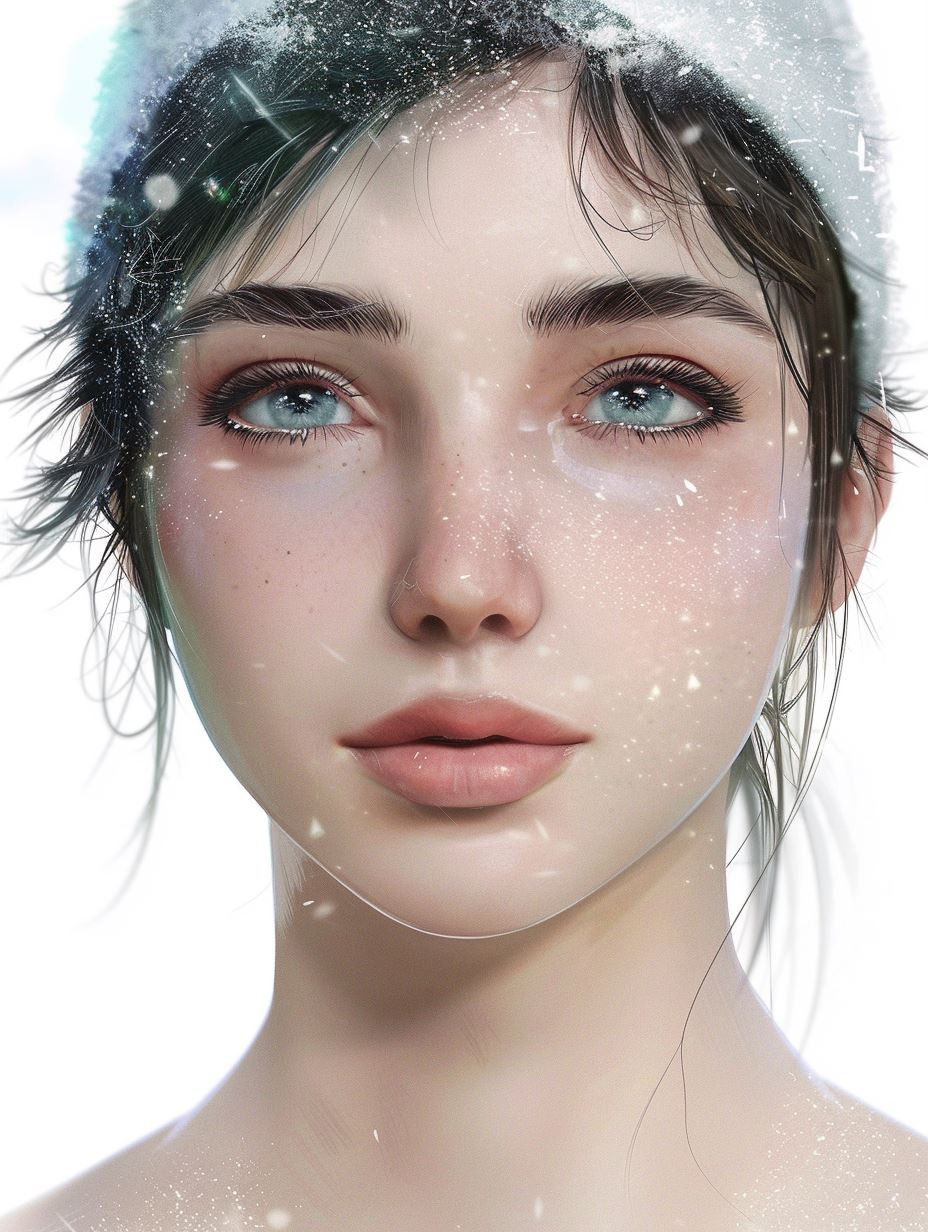 Frozen Ethereal Gaze