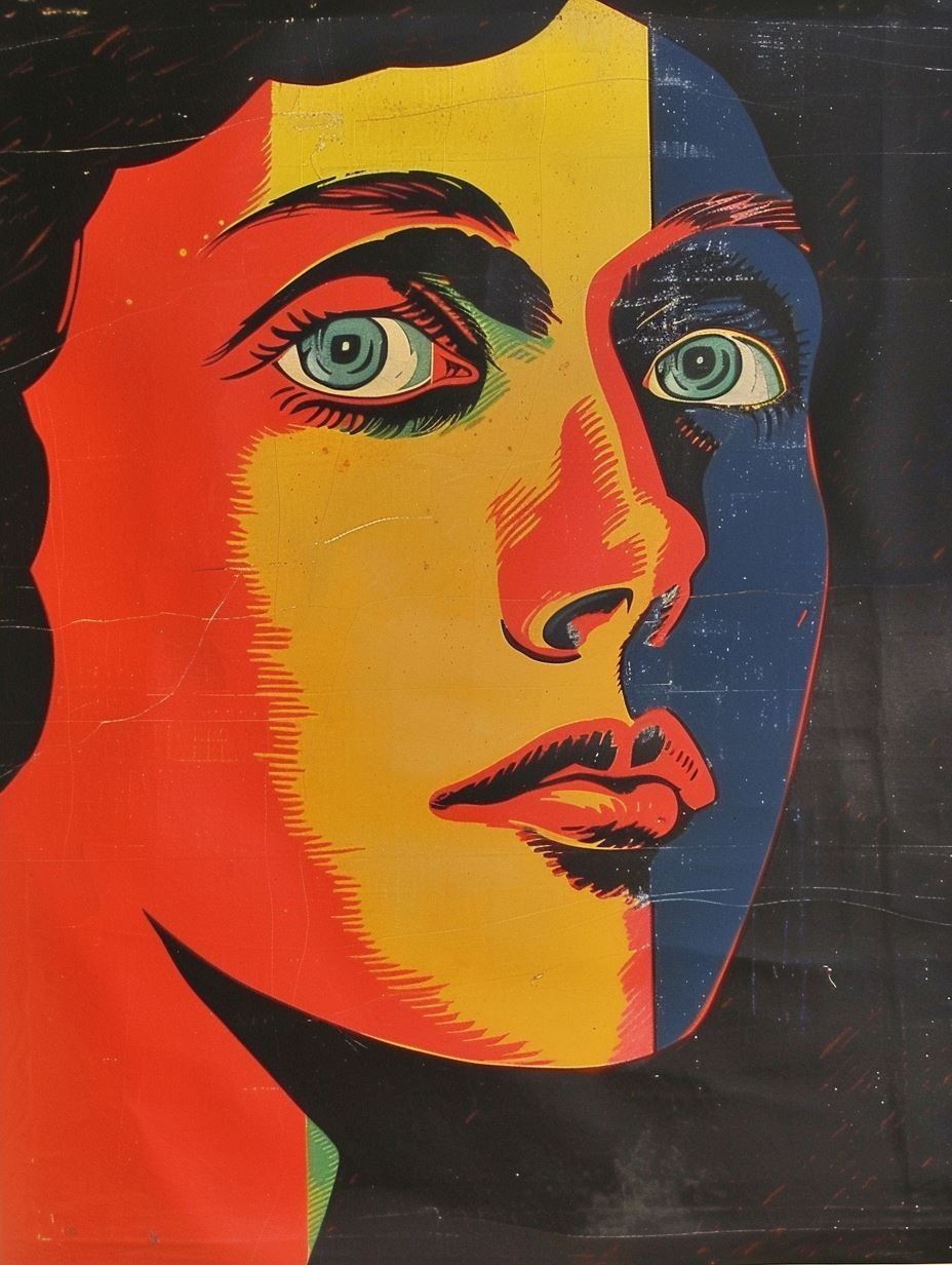 Vintage Pop Art Muse